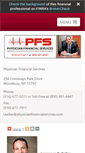 Mobile Screenshot of physicianfinancialservices.com